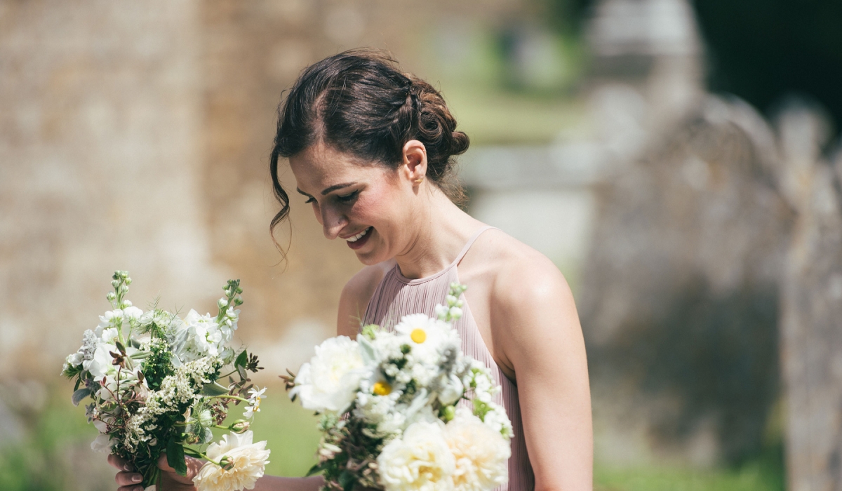 Bridesmaid bouquets - Dorset weddings British Flowers
